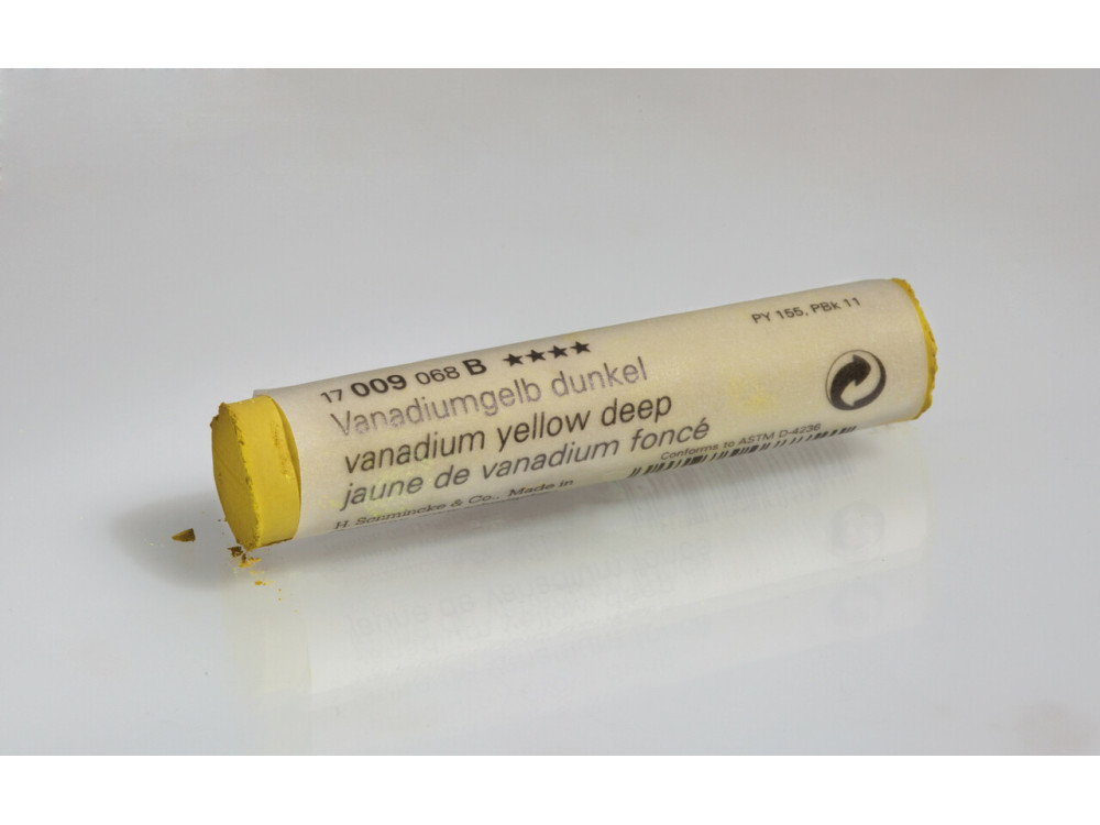 Finest Extra-Soft artists’ pastels - Schmincke - 009, B, Vanadium Yellow Deep