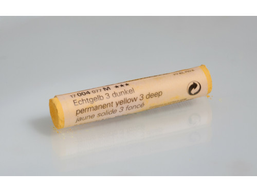 Finest Extra-Soft artists’ pastels - Schmincke - 004, M, Permanent Yellow 3 Deep