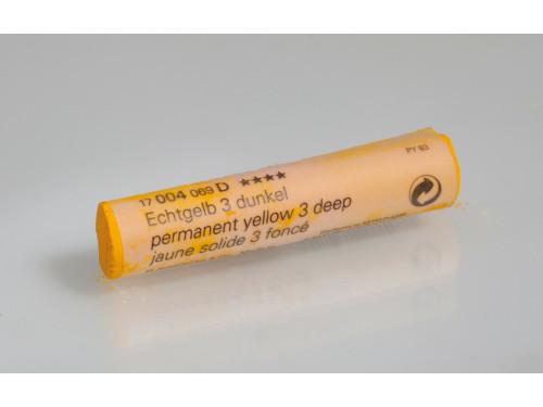 Finest Extra-Soft artists’ pastels - Schmincke - 004, D, Permanent Yellow 3 Deep