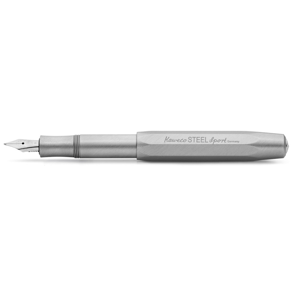 Fountain pen Steel Sport - Kaweco - Silver, EF