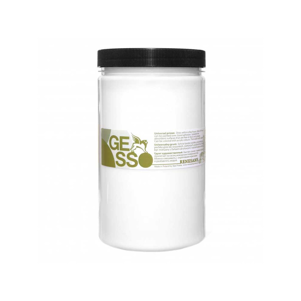 Podkład akrylowy Gesso - Renesans - 1200 ml