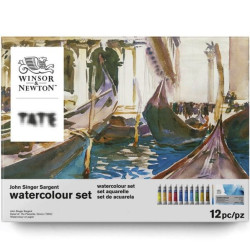 Zestaw farb akwarelowych Cotman, Tate Collection - Winsor & Newton - 12 szt.