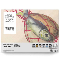 Zestaw tuszów rysunkowych, Tate Collection - Winsor & Newton - 13 szt.