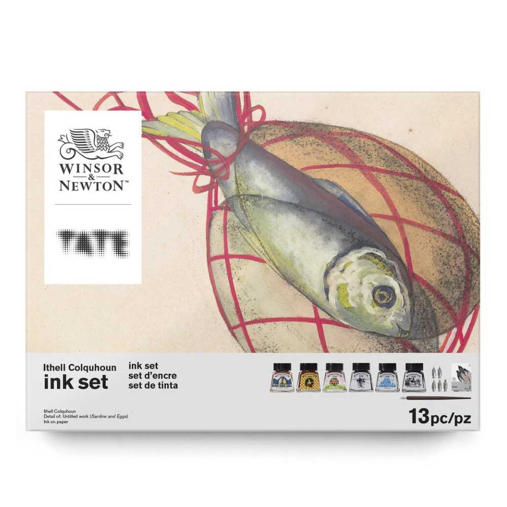 Set of Drawing Inks, Tate Collection - Winsor & Newton - 13 pcs.