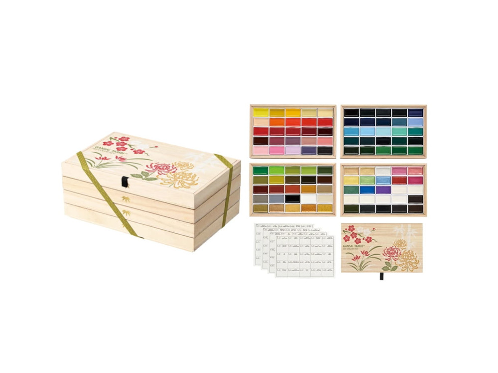 Japanese Seasons Watercolour Set, Winter – Choosing Keeping