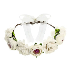 Flower wreath, headband -...
