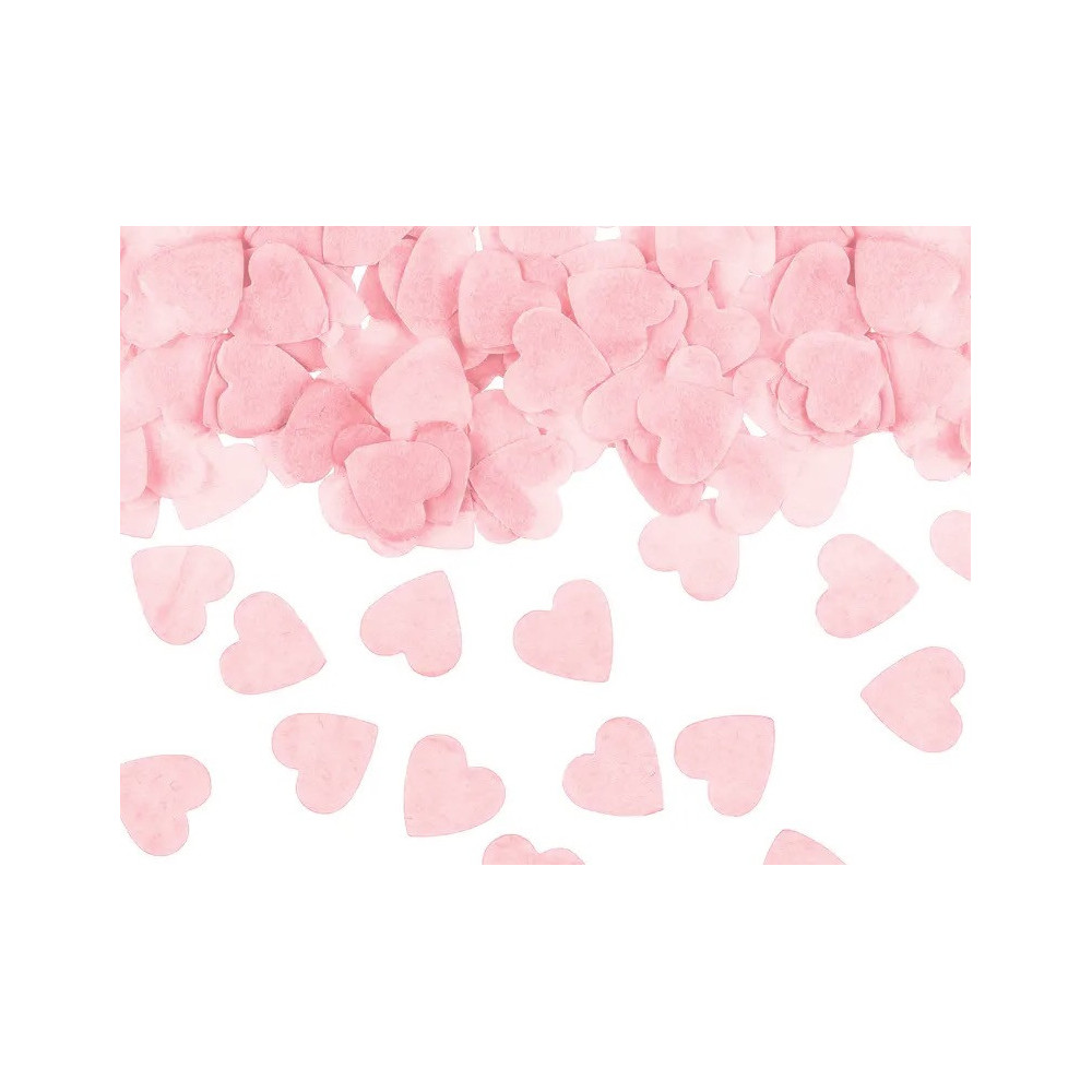 Confetti, Hearts - light pink, 1,6 x 1,6 cm 15 g