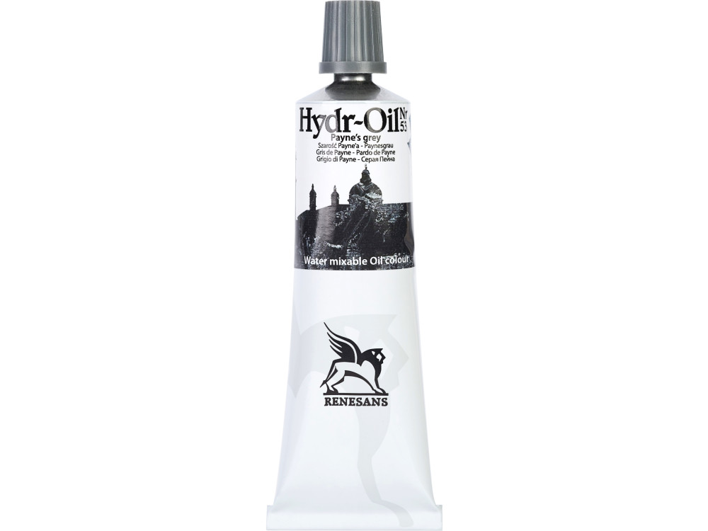 Hydr-Oil water mixable oil paint - Renesans - 53, Payne's grey medium, 60 ml