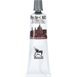 Hydr-Oil water mixable oil paint - Renesans - 52, Vandycke brown, 60 ml