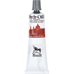 Hydr-Oil water mixable oil paint - Renesans - 49, burnt sienna, 60 ml