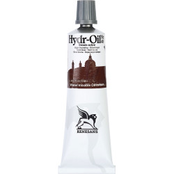 Hydr-Oil water mixable oil paint - Renesans - 48, brown ochre, 60 ml