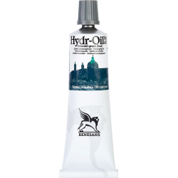 Hydr-Oil water mixable oil paint - Renesans - 43, emerald green, 60 ml