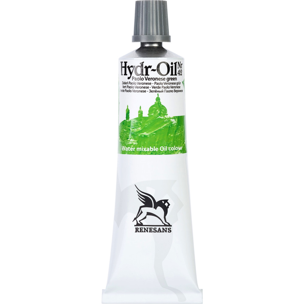 Hydr-Oil water mixable oil paint - Renesans - 42, Paolo Veronese green, 60 ml