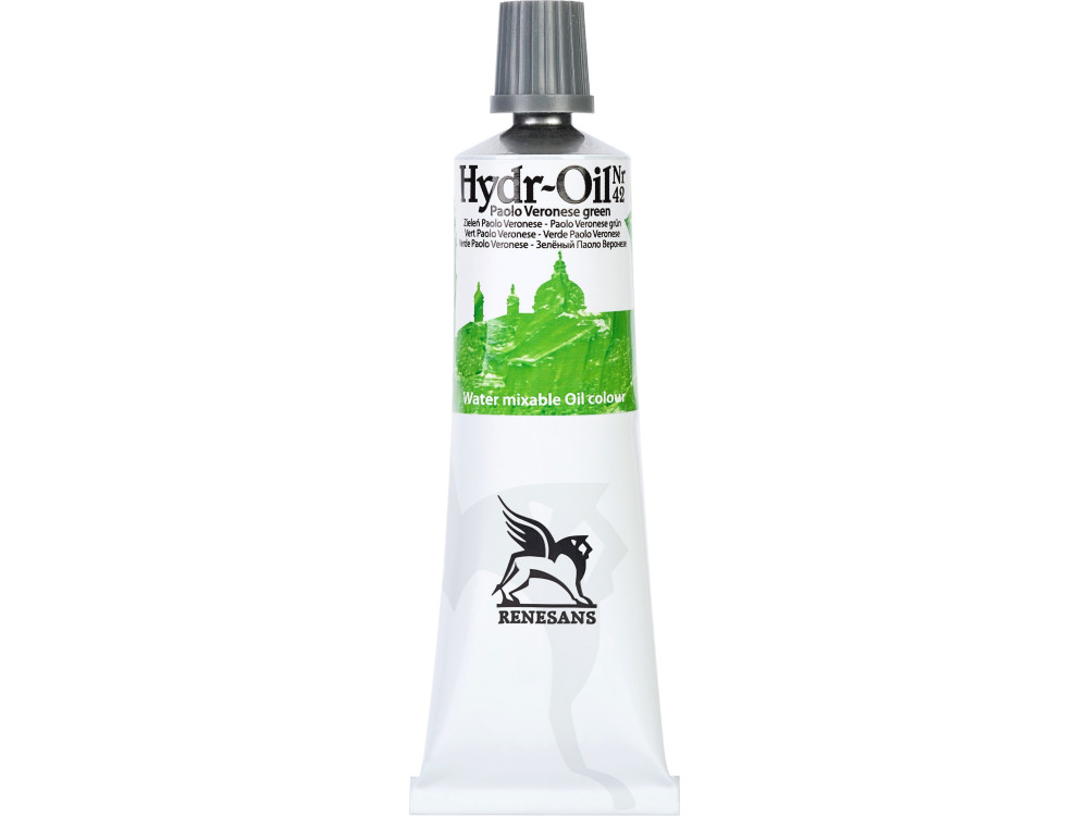 Hydr-Oil water mixable oil paint - Renesans - 42, Paolo Veronese green, 60 ml