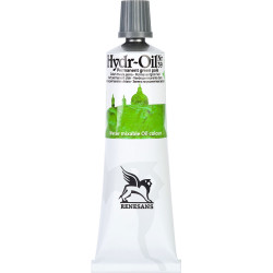Hydr-Oil water mixable oil paint - Renesans - 39, permanent green pale, 60 ml