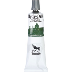 Hydr-Oil water mixable oil paint - Renesans - 37, olive green, 60 ml