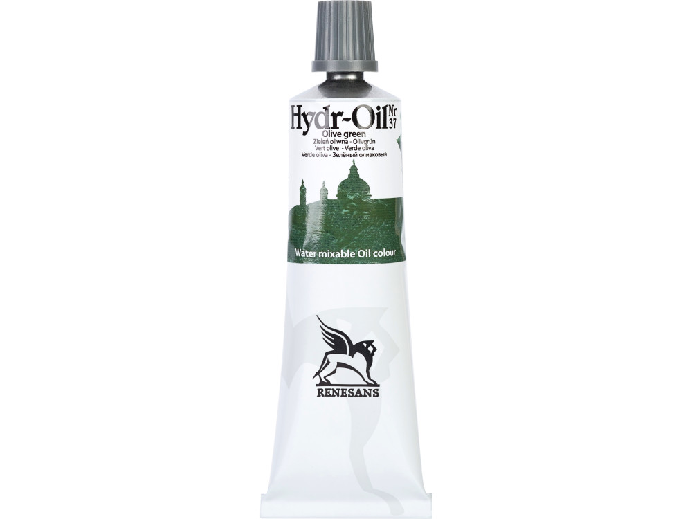 Farba olejna Hydr-Oil - Renesans - 37, olive green, 60 ml