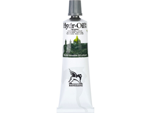 Hydr-Oil water mixable oil paint - Renesans - 36, sap green, 60 ml