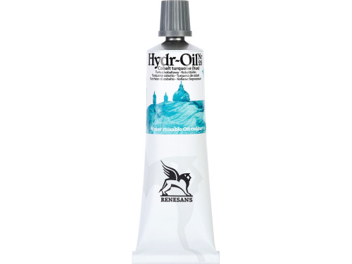 Hydr-Oil water mixable oil paint - Renesans - 28, cobalt turquoise hue, 60 ml