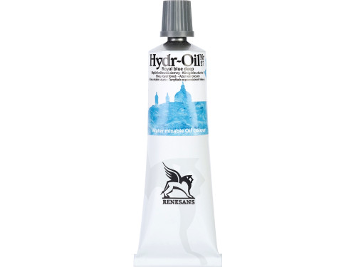 Hydr-Oil water mixable oil paint - Renesans - 27, royal blue deep, 60 ml