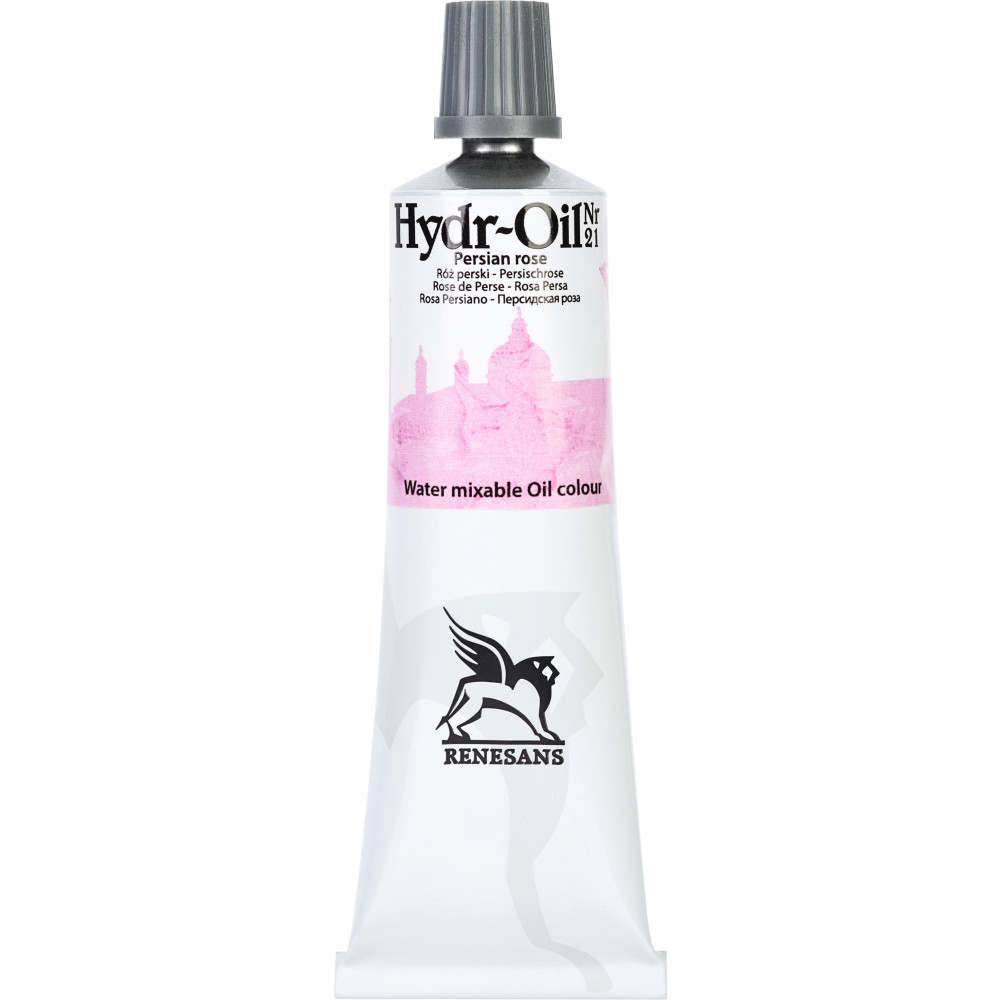 Hydr-Oil water mixable oil paint - Renesans - 21, Persian rose, 60 ml