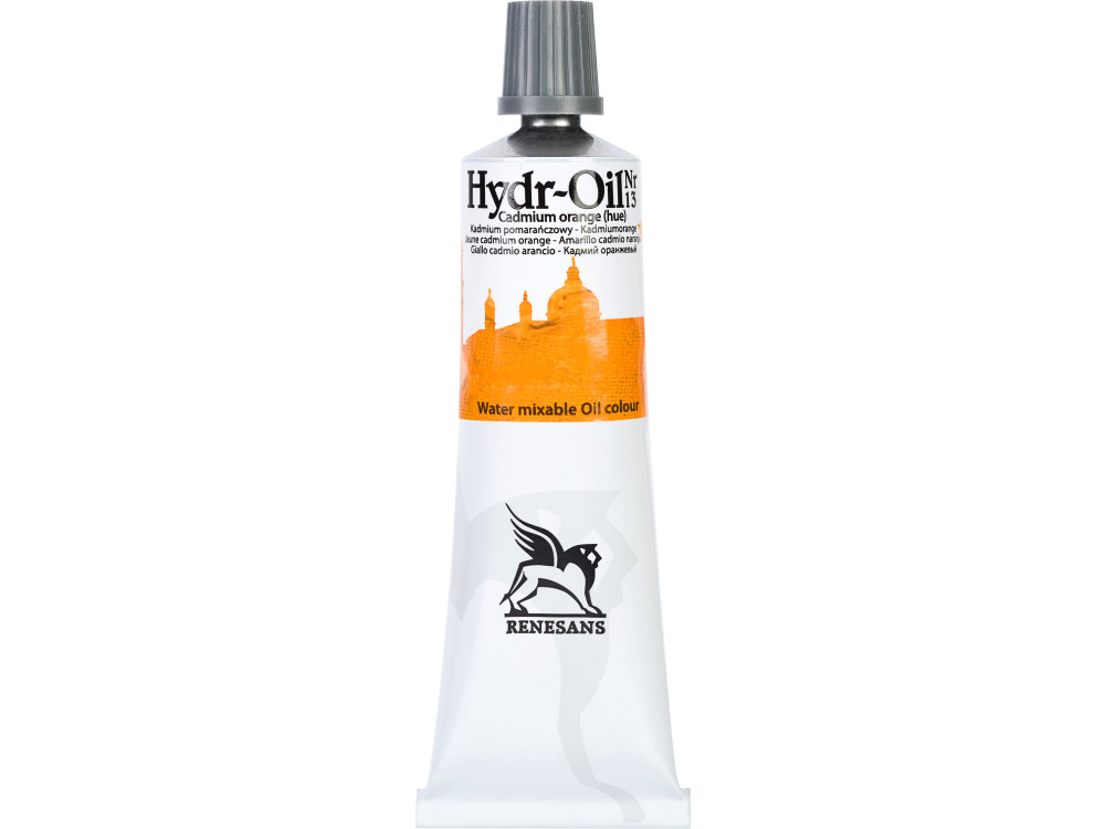 Hydr-Oil water mixable oil paint - Renesans - 13, cadmium orange hue, 60 ml