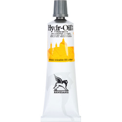 Hydr-Oil water mixable oil paint - Renesans - 09, primary yellow, 60 ml