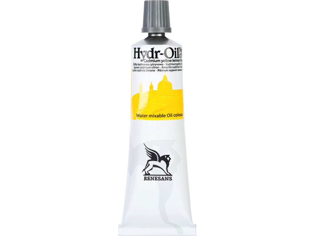 Farba olejna Hydr-Oil - Renesans - 07, cadmium yellow lemon hue, 60 ml