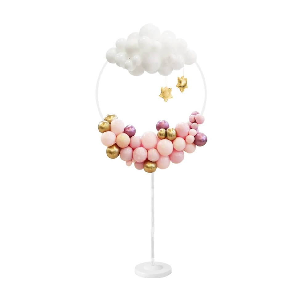 Balloon stand for decorations - round, 78 x 168 cm