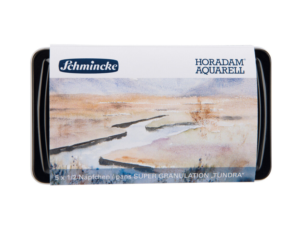 Set of Horadam Aquarell watercolor paints, Tundra - Schmincke - 5 pcs.