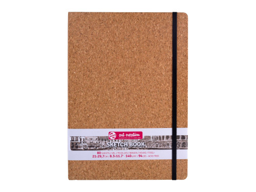 Sketch Book 21 x 29,7 cm - Talens Art Creation - Cork, 140 g, 80 sheets