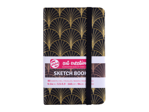 Sketch Book 9 x 14 cm - Talens Art Creation - Art Deco, 140 g, 80 sheets