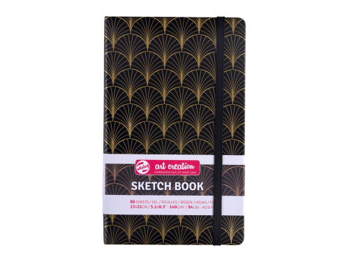 Sketch Book 13 x 21 cm - Talens Art Creation - Art Deco, 140 g, 80 sheets
