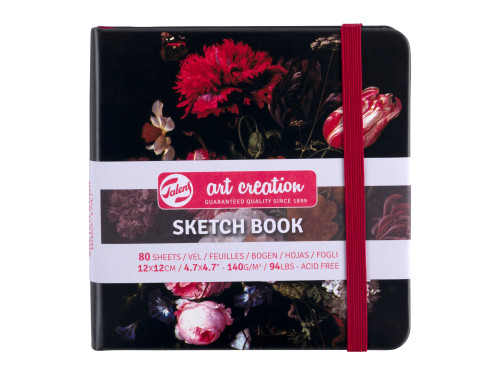 Sketch Book 12 x 12 cm - Talens Art Creation - Still Life, 140 g, 80 sheets