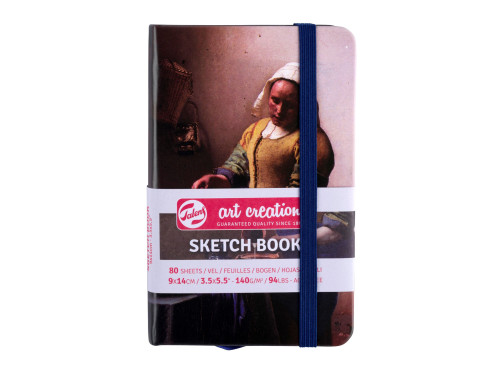Sketch Book 9 x 14 cm - Talens Art Creation - The Milkmaid, 140 g, 80 sheets
