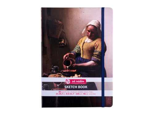 Sketch Book 21 x 29,7 cm - Talens Art Creation - The Milkmaid, 140 g, 80 sheets
