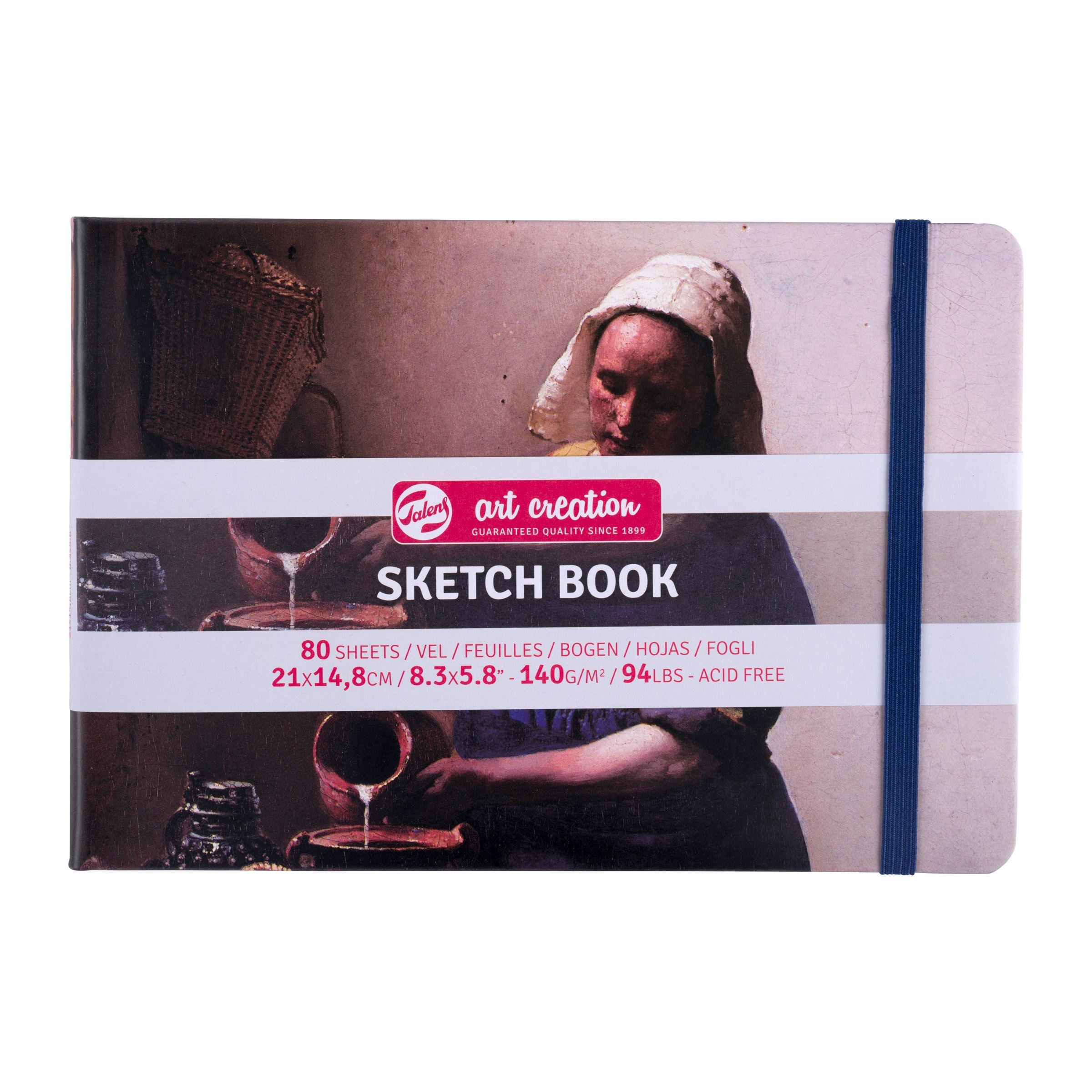 Sketch Book 21 x 14,8 cm - Talens Art Creation - The Milkmaid, 140