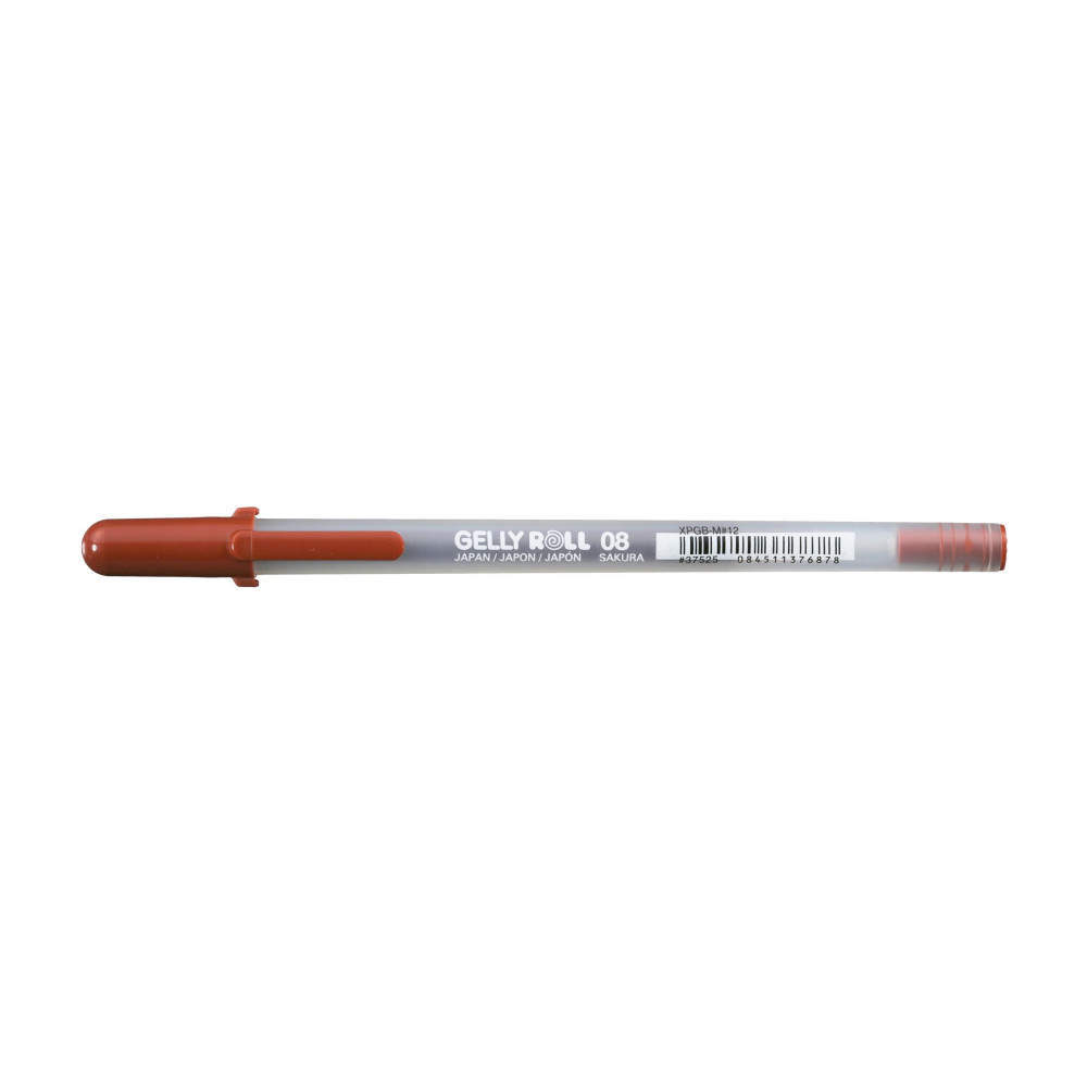 Długopis żelowy Gelly Roll Classic 08 - Sakura - Brown, 0,4 mm