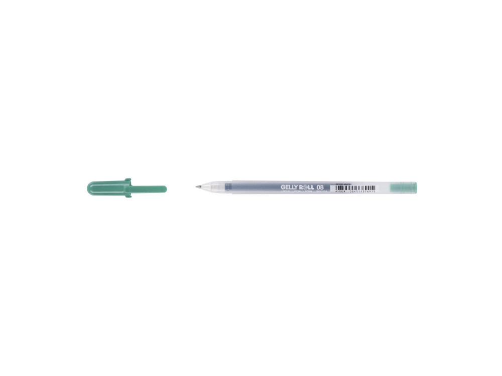 Długopis żelowy Gelly Roll Classic 08 - Sakura - Green, 0,4 mm