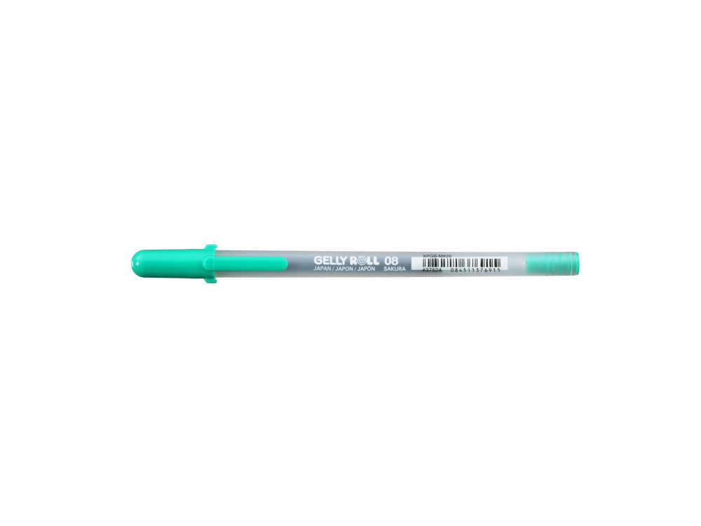 Długopis żelowy Gelly Roll Classic 08 - Sakura - Green, 0,4 mm