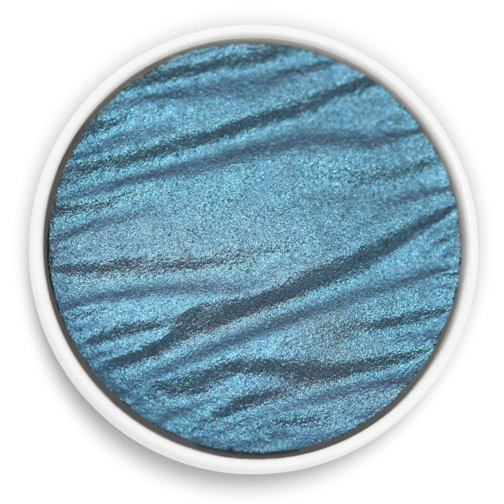 Farba akwarelowa, perłowa - Coliro Pearl Colors - Peacock Blue