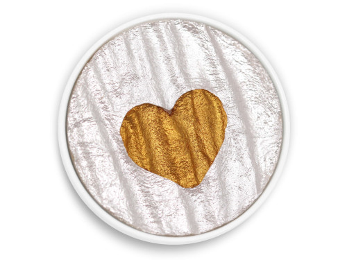 Watercolor paint - Coliro Pearl Colors - Heart of Gold, 30 mm