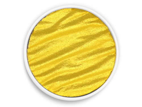 Watercolor paint - Coliro Pearl Colors - Vibrant Yellow, 30 mm
