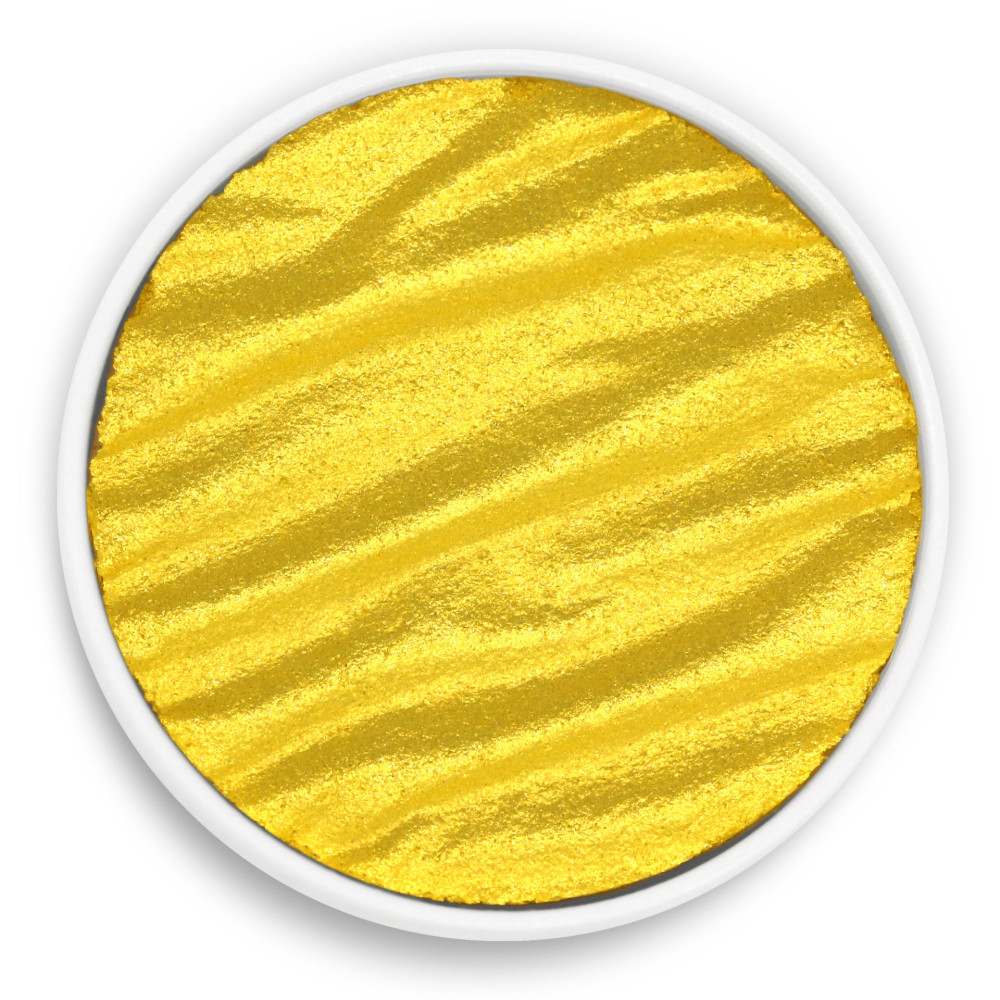 Watercolor paint - Coliro Pearl Colors - Vibrant Yellow, 30 mm