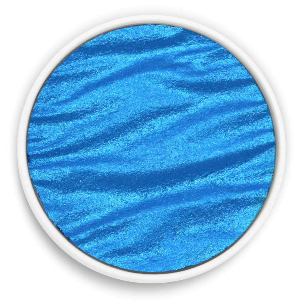 Watercolor paint - Coliro Pearl Colors - Vibrant Blue, 30 mm