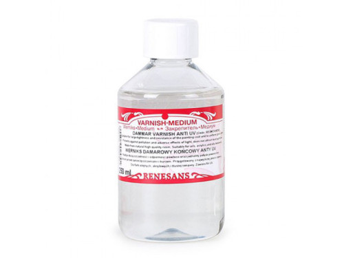 Werniks damarowy końcowy, anty UV - Renesans - 250 ml