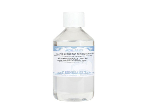 Delaying medium for acrylics - Renesans - 250 ml