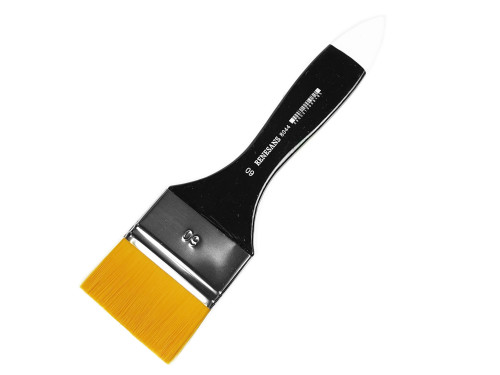 Flat, synthetic, 8044 series brush - Renesans - 60 mm