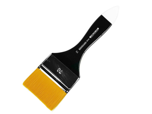 Flat, synthetic, 8044 series brush - Renesans - 70 mm