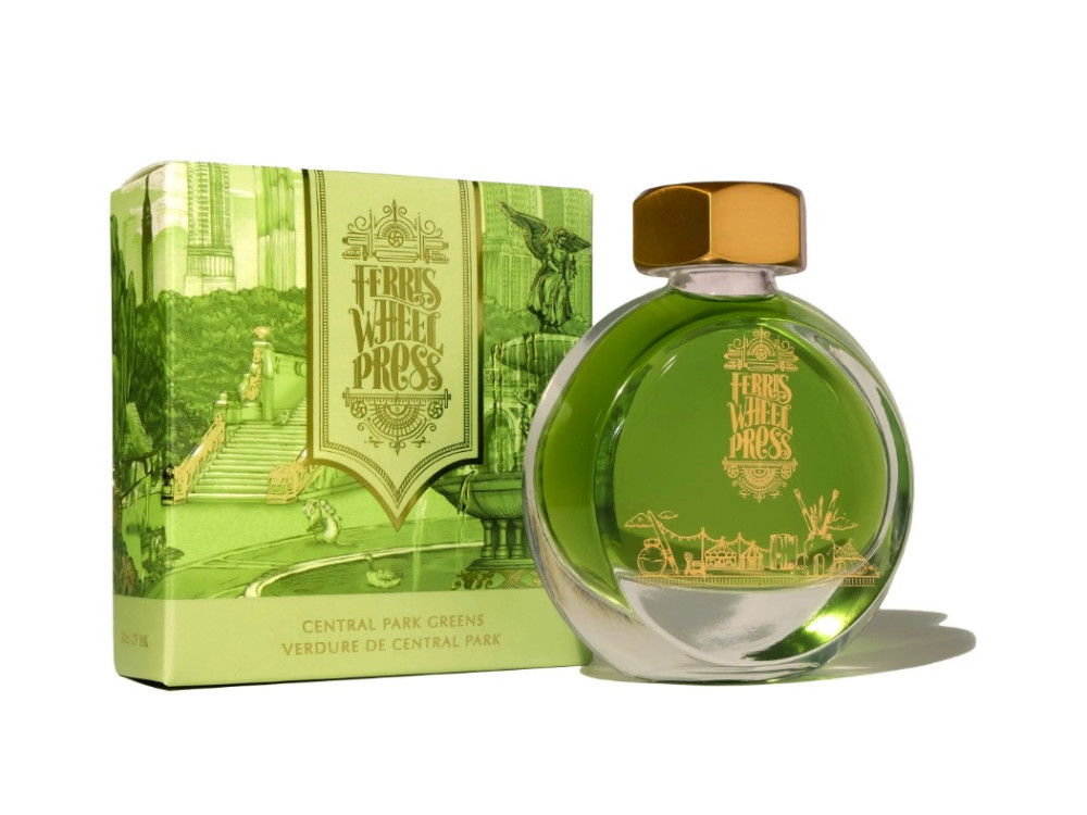 Calligraphy ink - Ferris Wheel Press - Central Park Greens, 38 ml